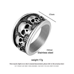 Men's Stainless Steel Ring Male